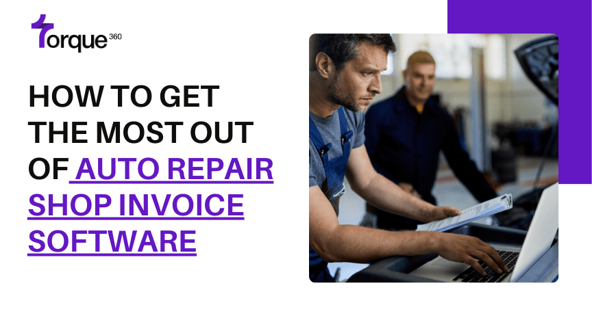 Auto Repair Shop Invoice Software