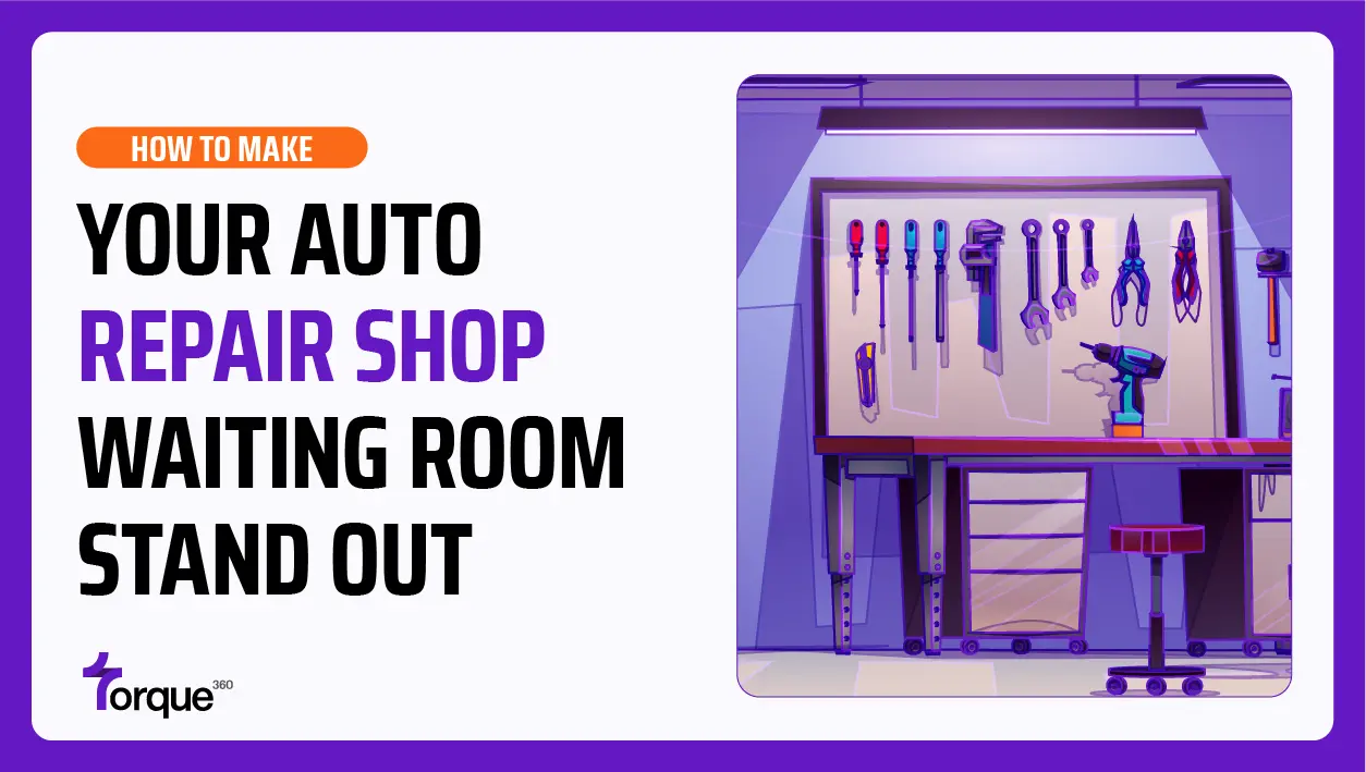 how to make your auto repair shop waiting room stand out