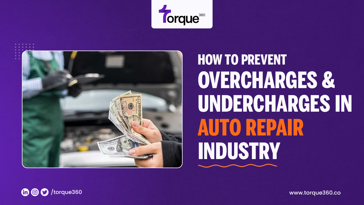 prevent overcharges and undercharges in auto repair industry