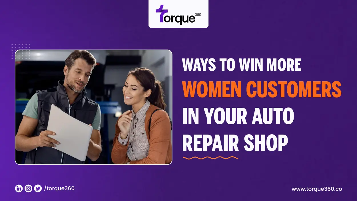 ways to win more women customers in your auto repair shop