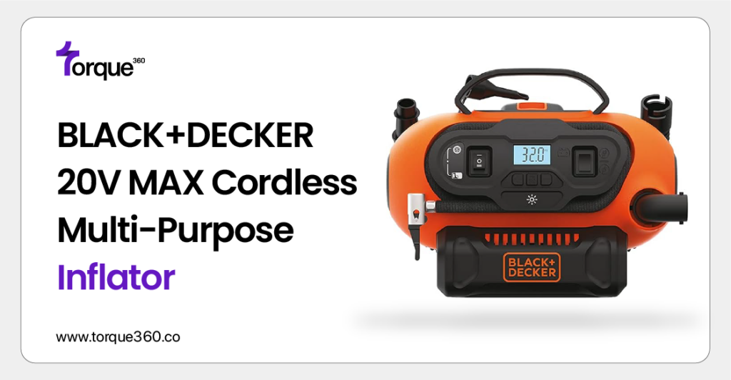 BLACK+DECKER 20V MAX Cordless Multi-Purpose Inflator