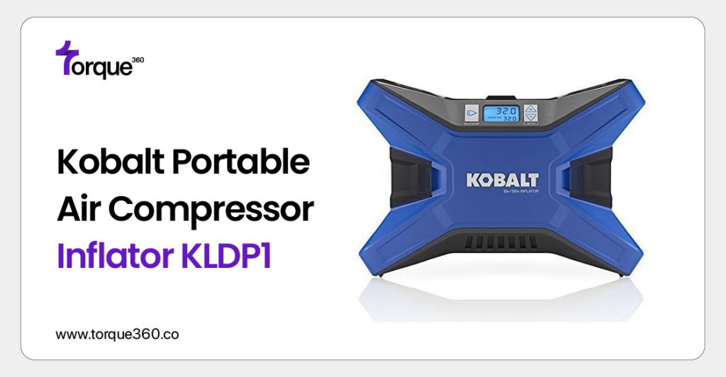 Kobalt Portable Air Compressor Inflator KLDP1