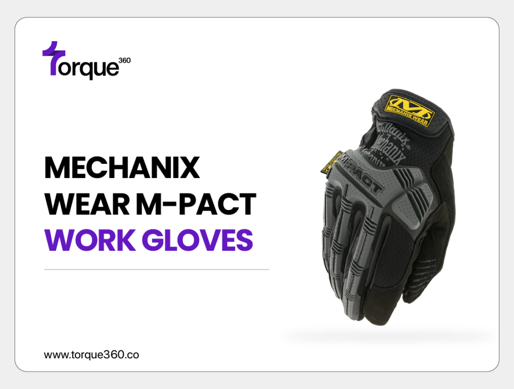 Mechanix Wear M-Pact Work Gloves (Impact-Resistant Gloves)