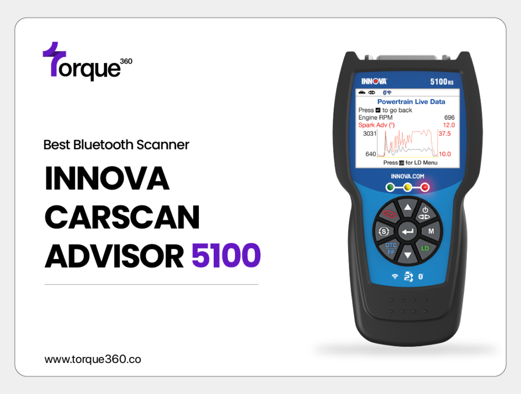 The INNOVA 5100 OBD2 scanner is capable of reading and clearing Check Engine lights on all foreign and domestic vehicles manufactured from 1996 onward, including light trucks, SUVs, and hybrids. This makes it a reliable tool for comprehensive vehicle diagnostics across a wide range of models.