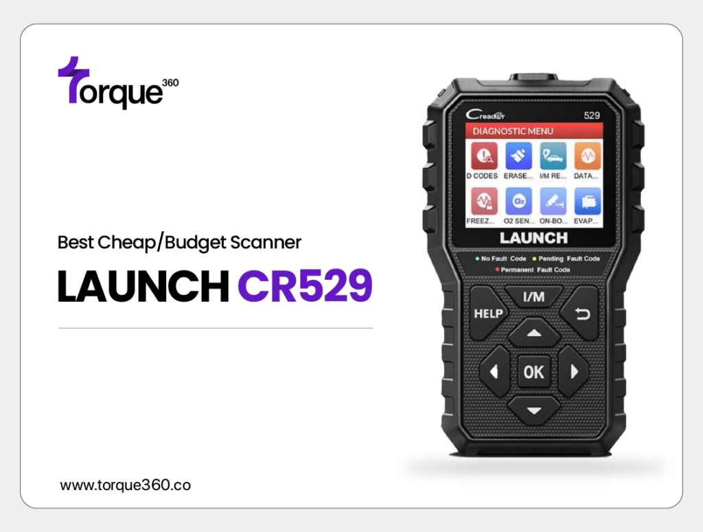 The Launch CR529 allows you to quickly turn off the Malfunction Indicator Lamp (MIL) or Check Engine Light in just seconds. It supports all OBDII protocols, including KWP2000, ISO9141, and J1850 VPW, making it a comprehensive solution for effective vehicle diagnostics.