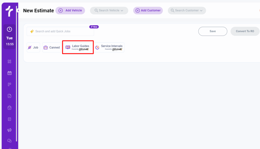 How to Add Labor Rate in Auto Repair Estimate Software
