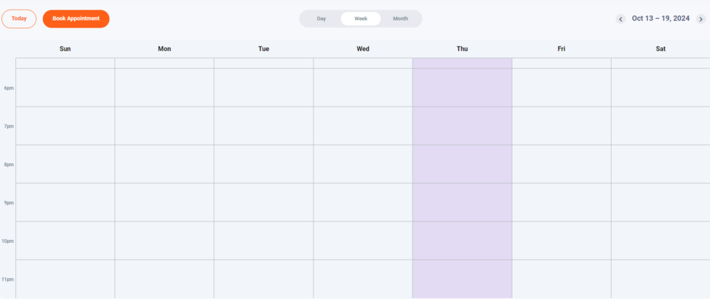 Appointment Calendar in Torque360