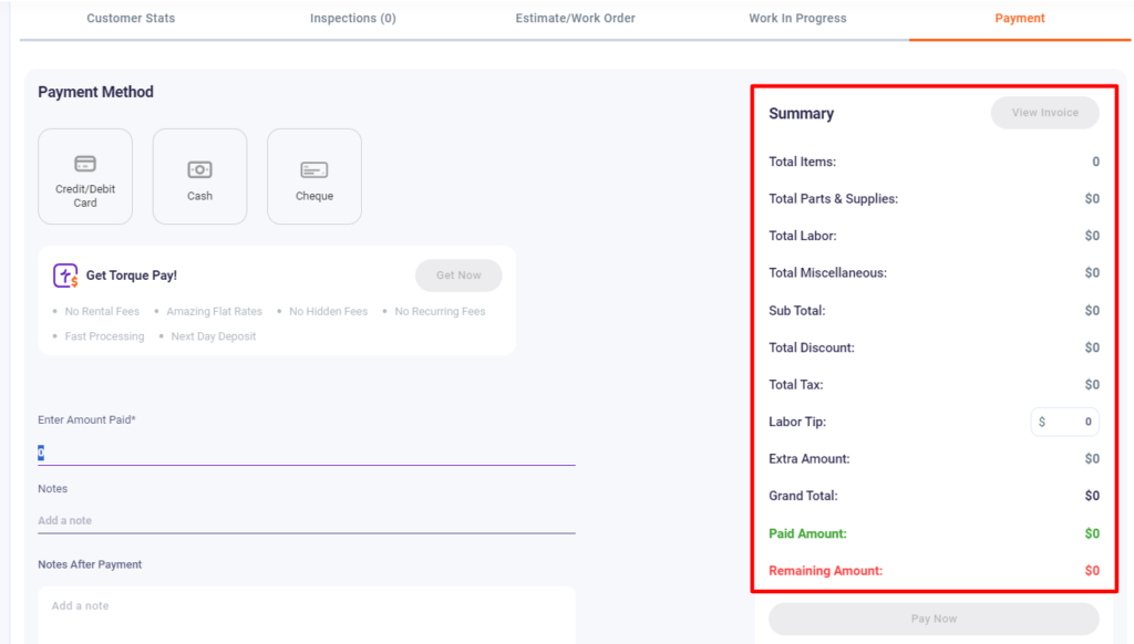 Automated Invoicing in Torque360