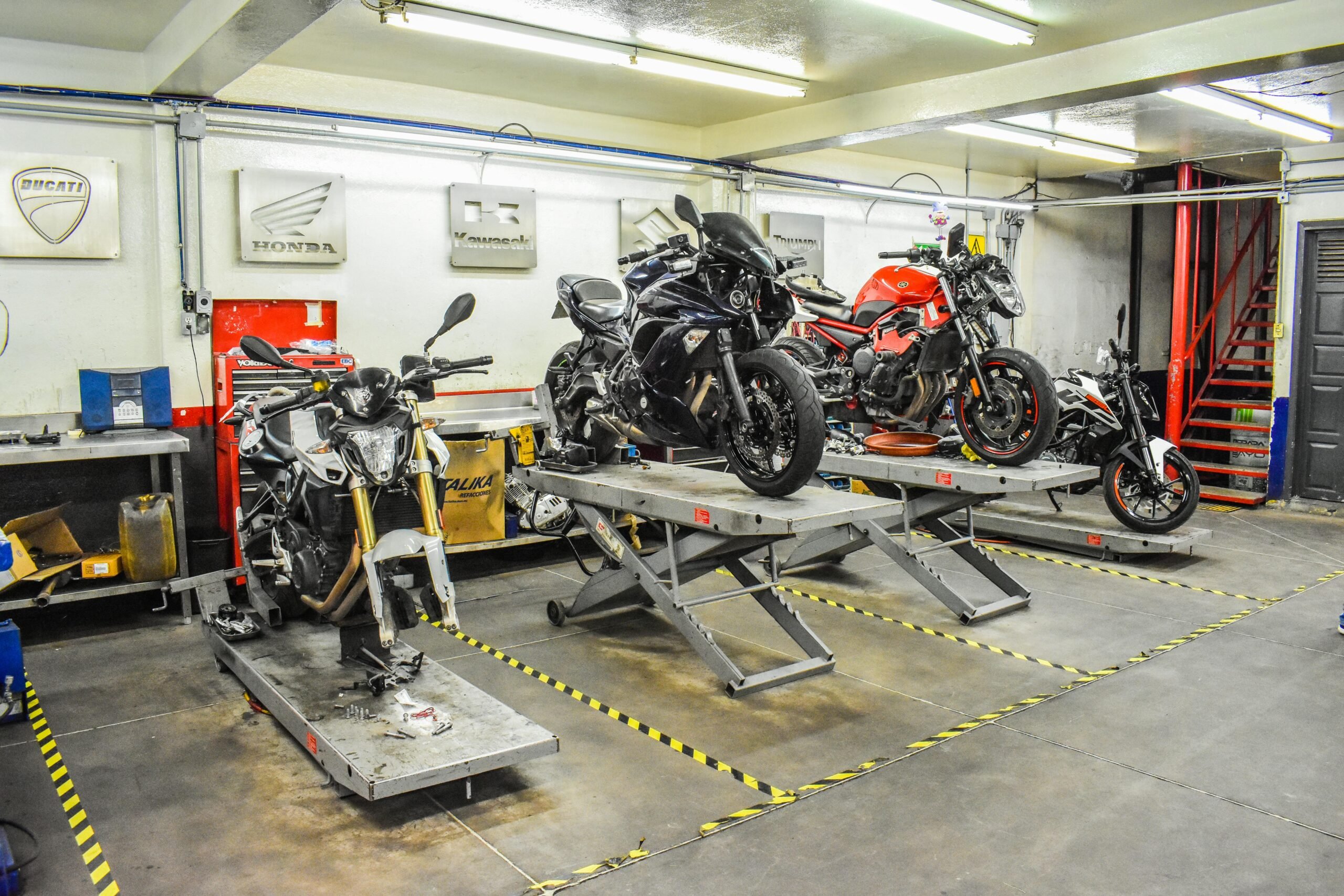 Motorcycle Technician Management Software